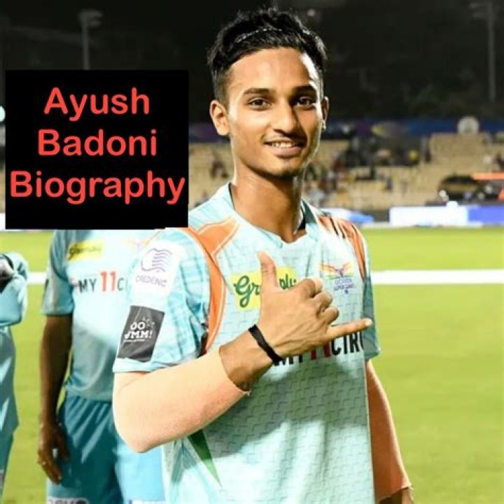 
Ayush Badoni Height, Weight, Net Worth, Age, Birthday, Wikipedia, Who, Nationality, Biography 