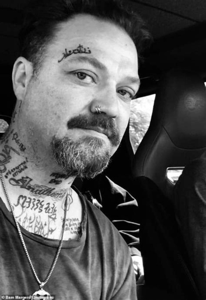
Bam Margera Gets Son’s Name Tattooed on Face 
