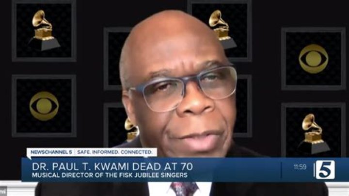 
Dr. Paul T. Kwami, Famous Musical Director, dies at 70 