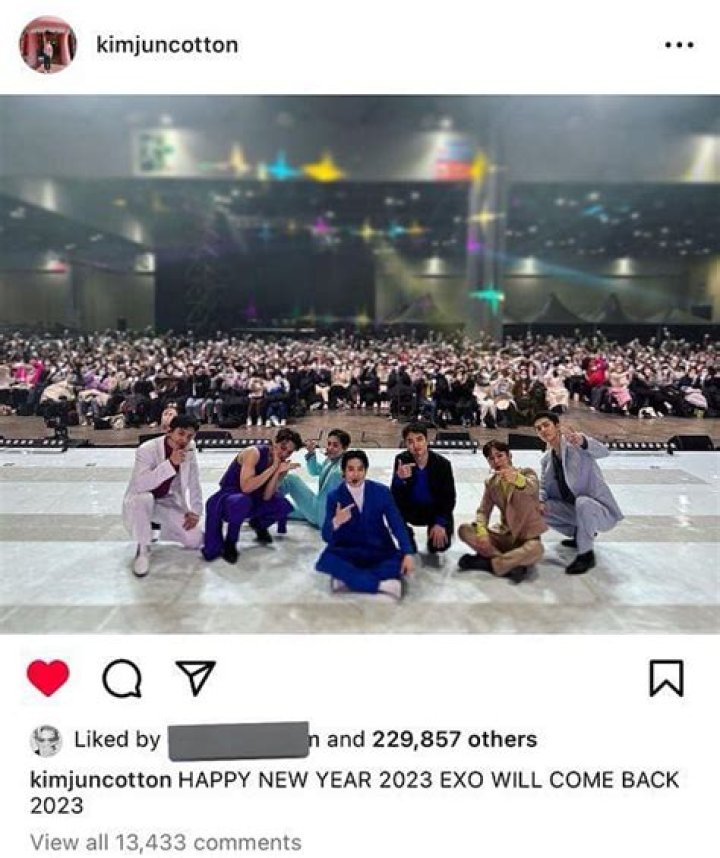 
EXO to make a comeback in 2023, Suho reveals 