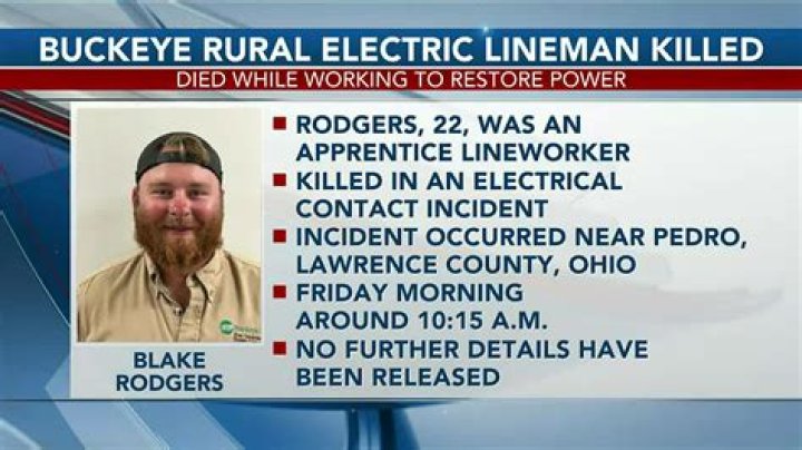 
How did Blake Rodgers die? Buckeye Rural Electric Cooperative lineman tragedy Explained 