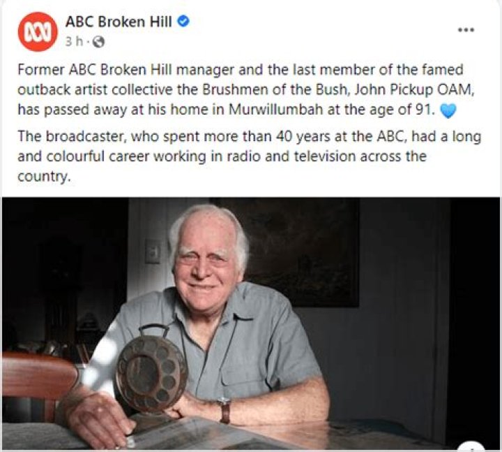 
How did John Pickup die? ABC broadcaster cause of death Explained 