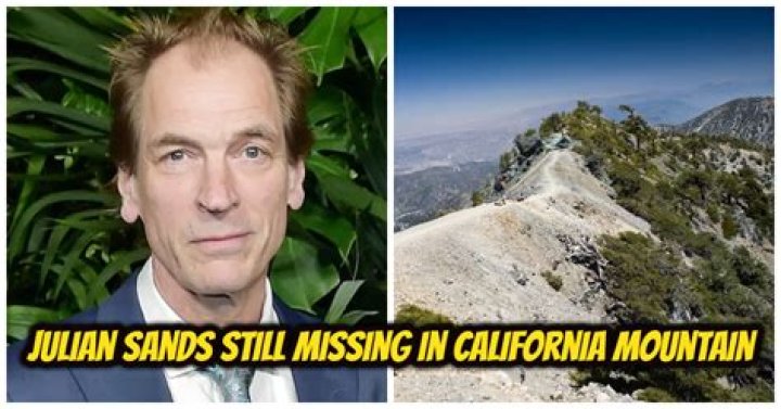 
Julian Sands Went Missing After Hiking California Mountain 