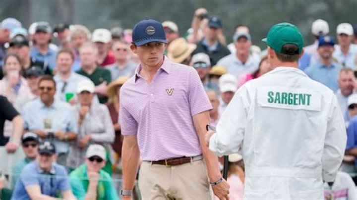 
Masters Debutant Gordon Sargent Parents and Family Life Growing Up 