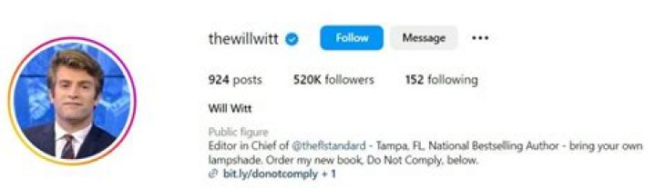 Will Witt Height, Weight, Net Worth, Age, Wiki, Who, Instagram, Biography